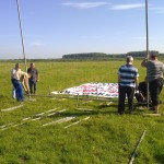 Spandoek voorbereiding